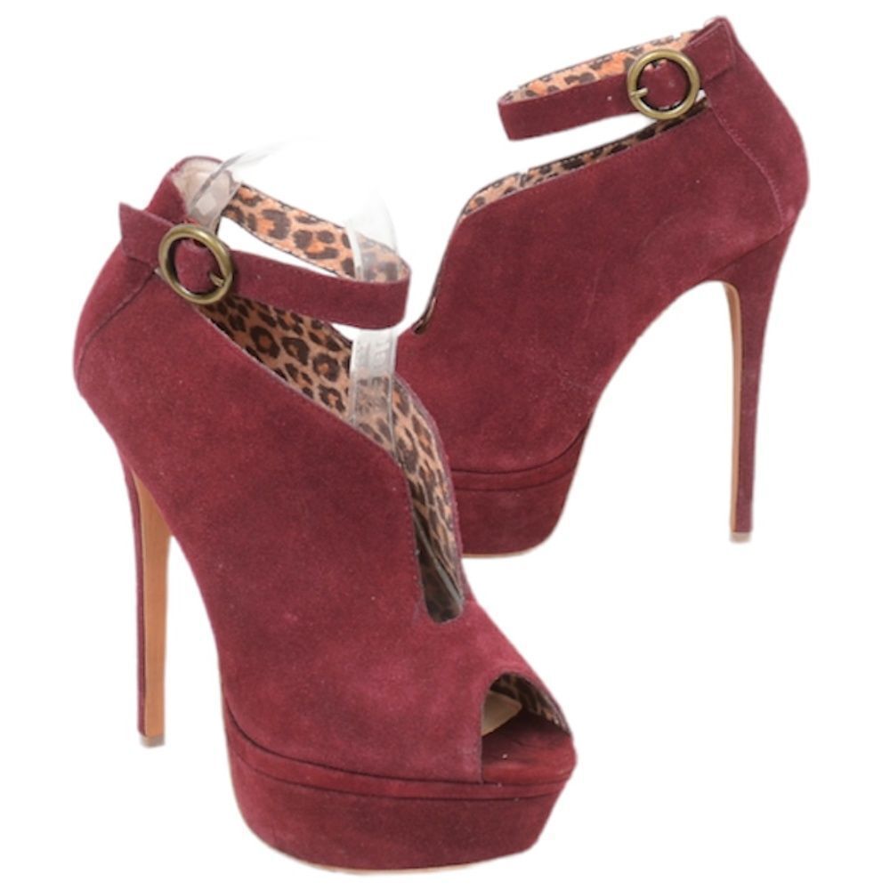 Betsey Johnson Elianna Suede Platform Pump Women's Size 10 Whimsigoth Goth Fairy